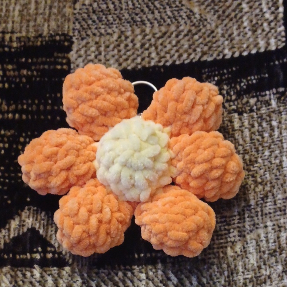 4/$40 New Plush Flower Keychain